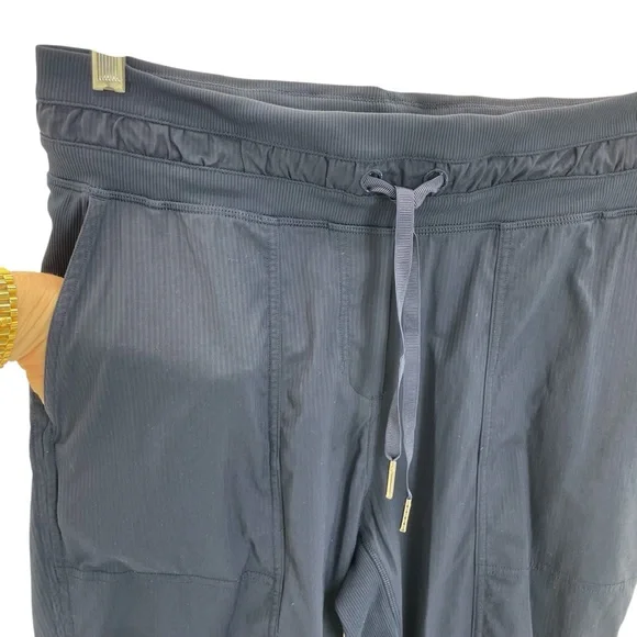 Lululemon Dance Studio Crop Pants 8 Blue - Picture 11 of 16